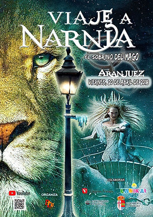 Cartel Viaje a Narnia 2018